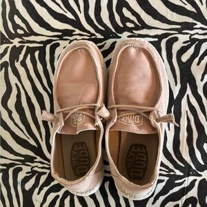 Hey Dude Womens Pink Shoes